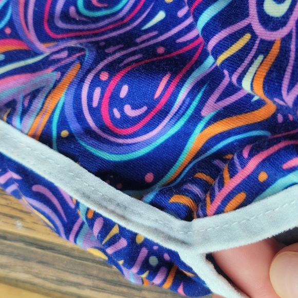 Psychedelic festival romper NWOT - Picture 3 of 9